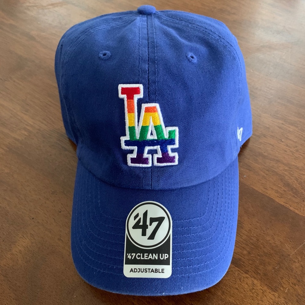 LA DODGERS pride baseball hat ‘47